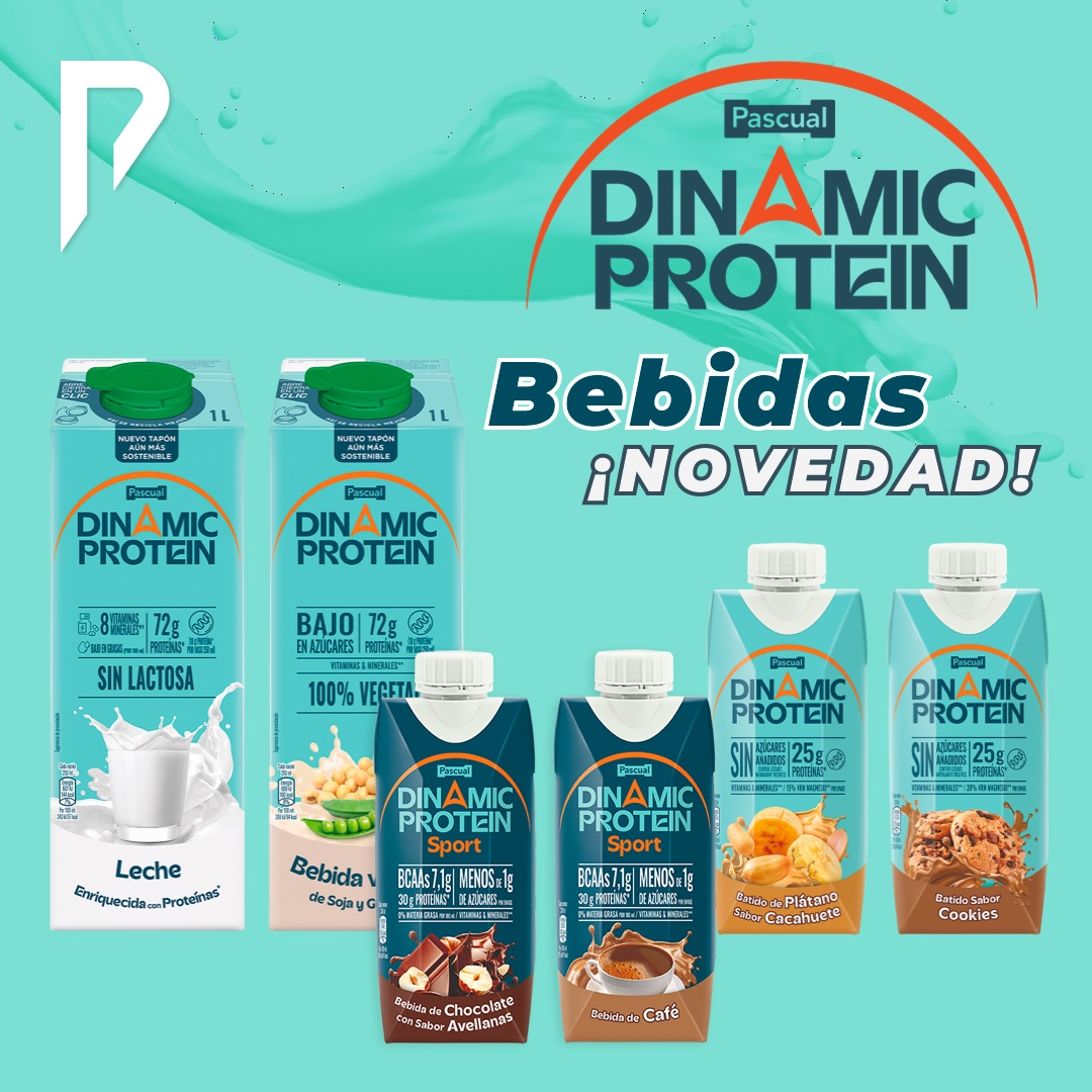 Bebidas Dinamic Protein de Pascual