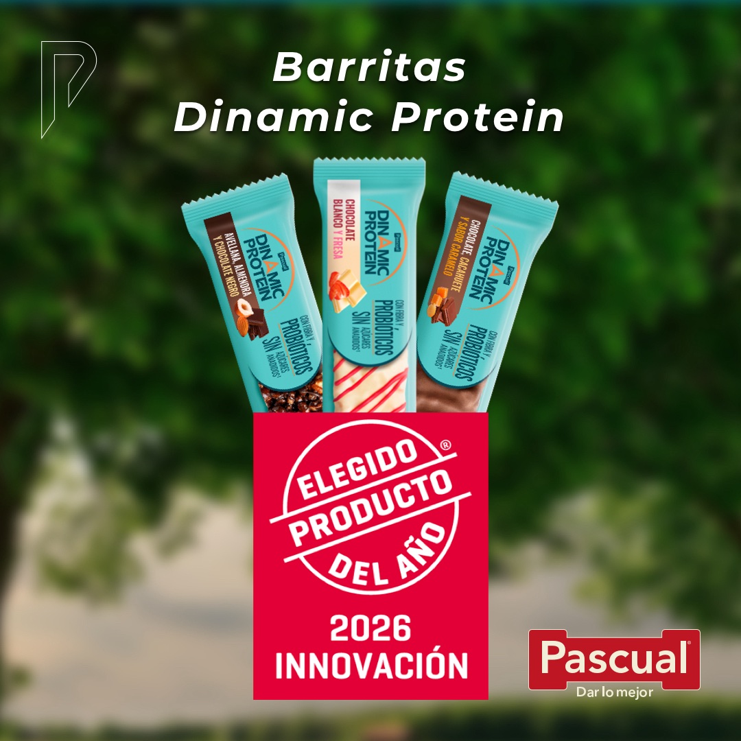 Las barritas Dinamic Protein son Producto del año 2026