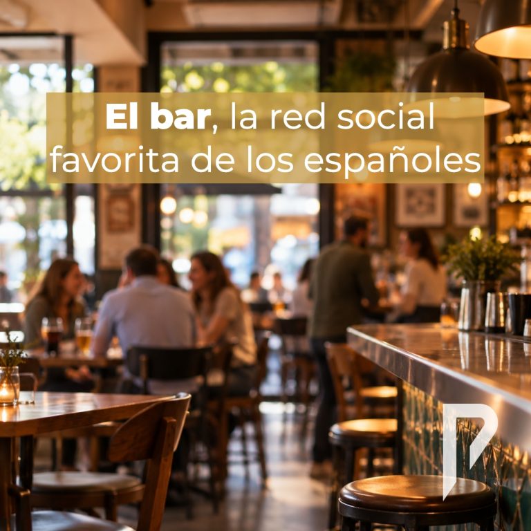 El bar es la red social favorita de los españoles
